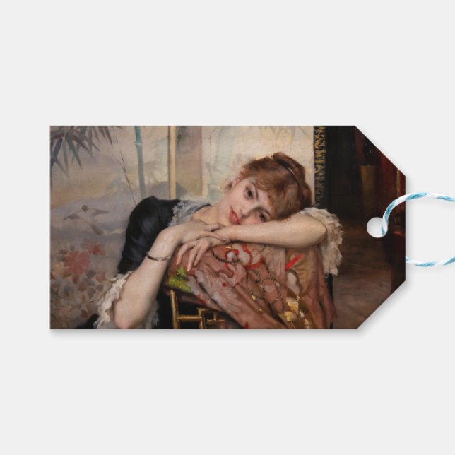 Albert Edelfilt - Parisienne/Virginie Presentetikett (Framsidan (Horisontell))