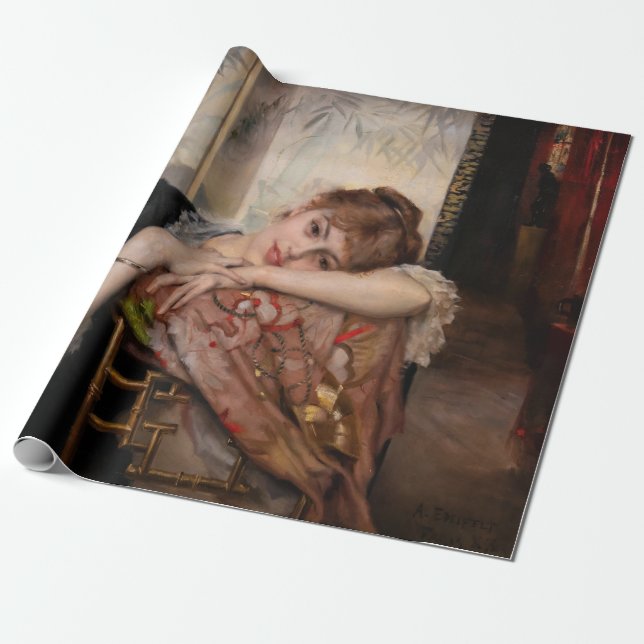 Albert Edelfilt - Parisienne/Virginie Presentpapper (Utrullad)