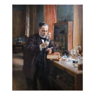 Albert Edelfilt - Porträtt från Louis Pasteur Fototryck
