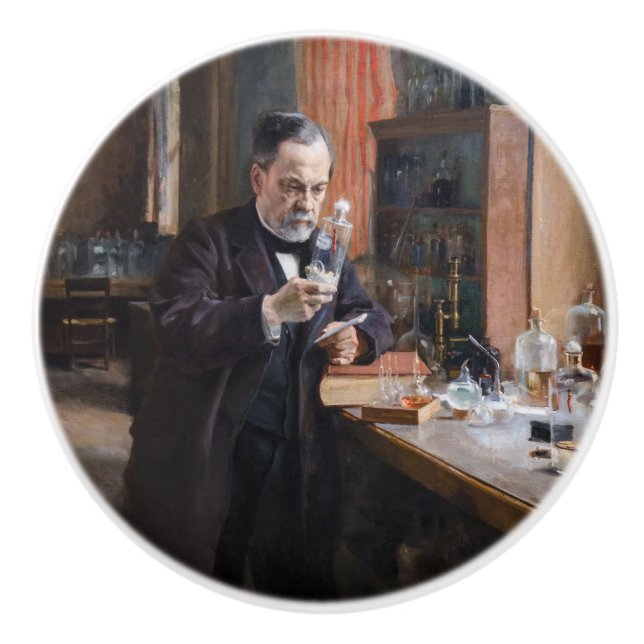 Albert Edelfilt - Porträtt från Louis Pasteur Knopp (Framsidan)