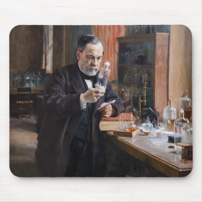 Albert Edelfilt - Porträtt från Louis Pasteur Musmatta (Framsidan)