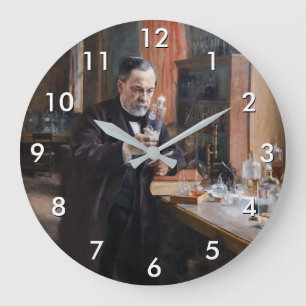 Albert Edelfilt - Porträtt från Louis Pasteur Stor Klocka