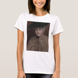 Albert Edelfilt - Porträtt i en Young Woman T Shirt