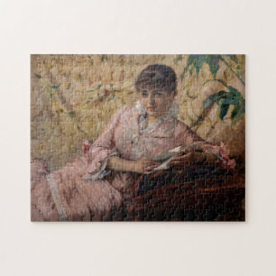 Albert Edelfilt - Reading Parisienne Pussel