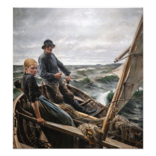 Albert Edelfilt - Sea Fototryck