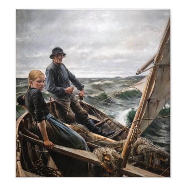Albert Edelfilt - Sea Fototryck (Framsidan)