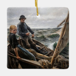 Albert Edelfilt - Sea Julgransprydnad Keramik