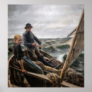 Albert Edelfilt - Sea Poster