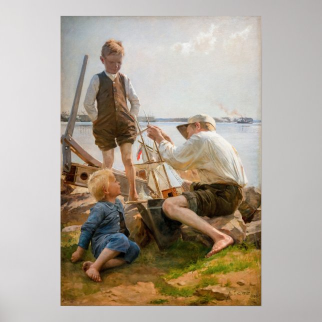 Albert Edelfilt - ShipBuilders Poster (Framsidan)