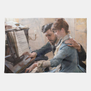 Albert Edelfilt - Spelar Piano Kökshandduk