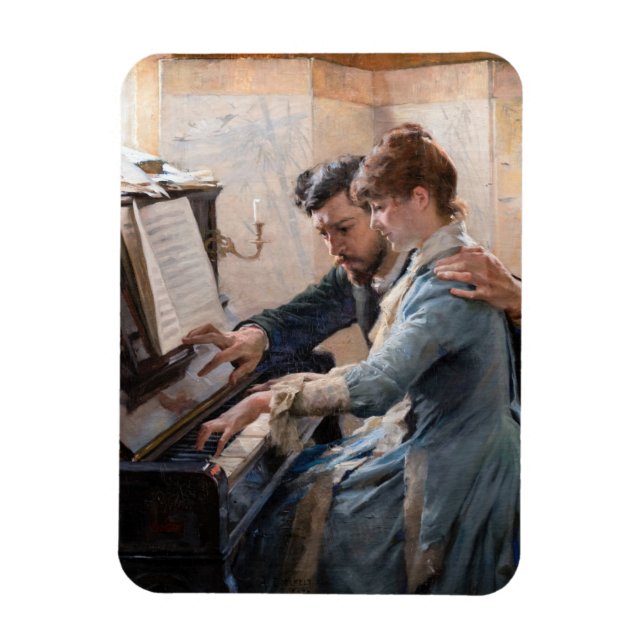 Albert Edelfilt - Spelar Piano Magnet (Vertikal)