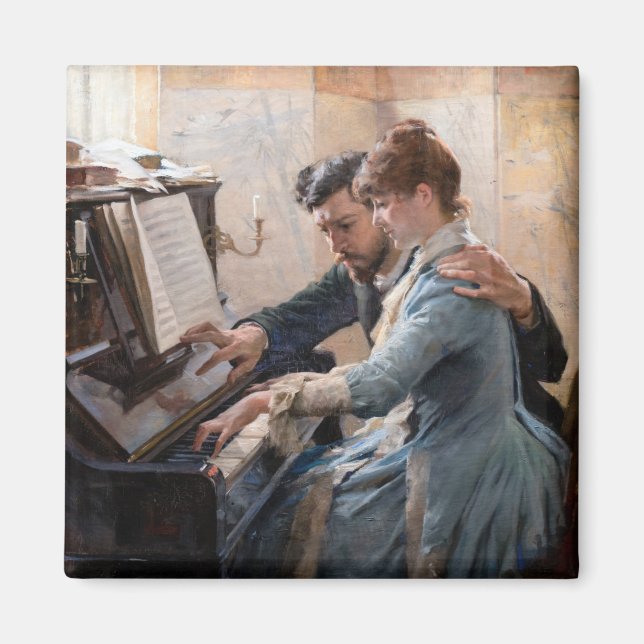 Albert Edelfilt - Spelar Piano Magnet (Framsidan)