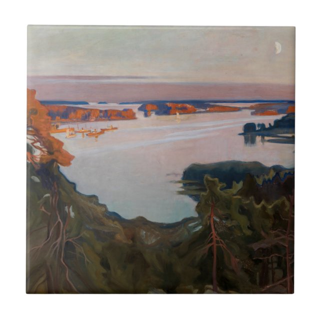 Albert Edelfilt - Vy över Haikko Kakelplatta (Framsidan)