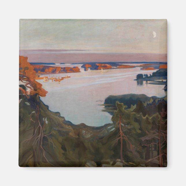 Albert Edelfilt - Vy över Haikko Magnet (Framsidan)