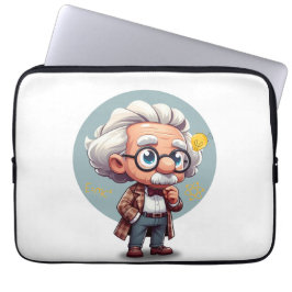 Albert Einstein 2 Laptop Fodral