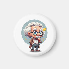 Albert Einstein 2 Magnet