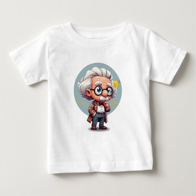 Albert Einstein 2 T Shirt (Framsida)