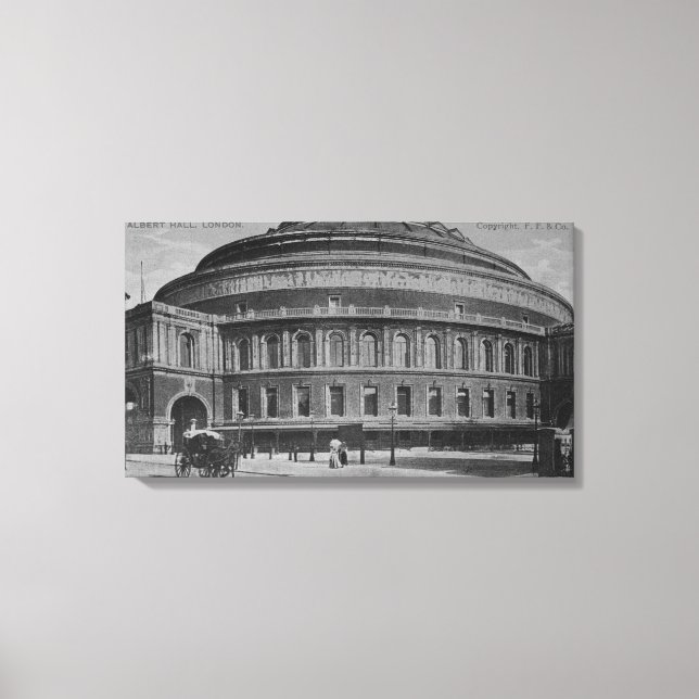 Albert Hall, 1900 Canvastryck (Framsida)