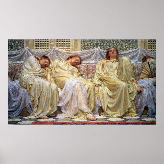 Albert Joseph Moore Dreamers Poster (Framsidan)