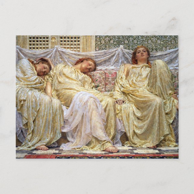 Albert Joseph Moore Dreamers Vykort (Framsida)