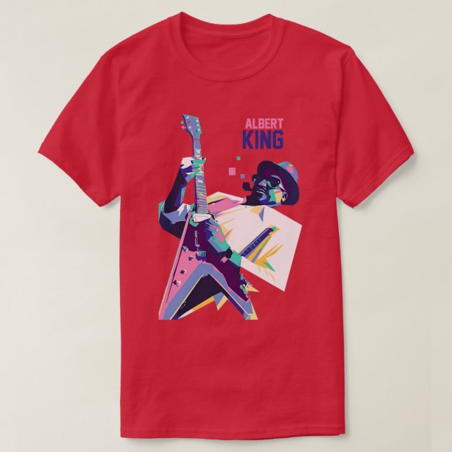 Albert Kung Kung i Blues T Shirt (Design framsida)