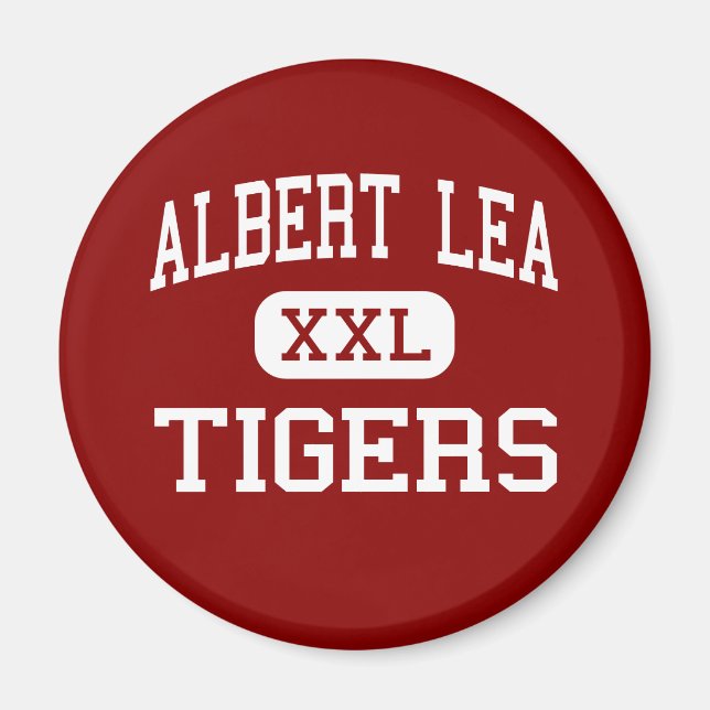 Albert Lea - Tigers - High - Albert Lea Minnesota Magnet (Framsidan)