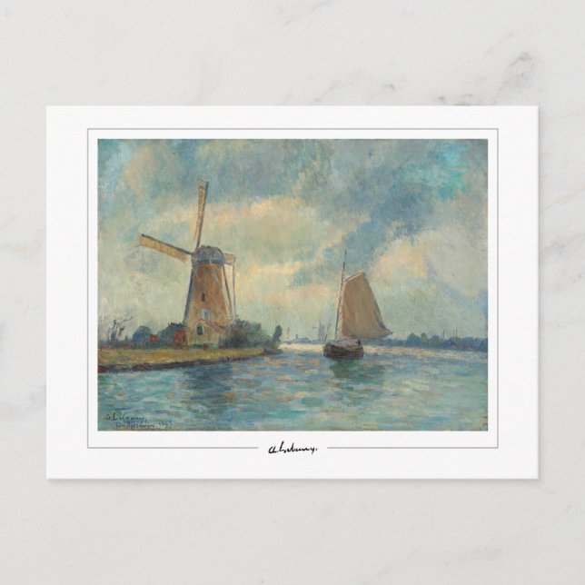 Albert Lebourg #177 - vykort för konstföremål (Framsida)