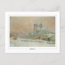 Albert Lebourg #182 - vykort för konst