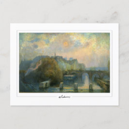 Albert Lebourg #184 - vykort för konst