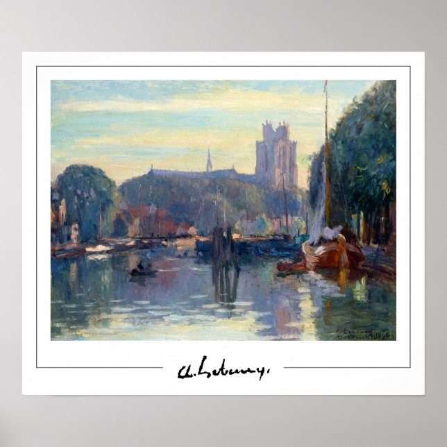 Albert Lebourg Zedign Art Poster #30 (Framsidan)