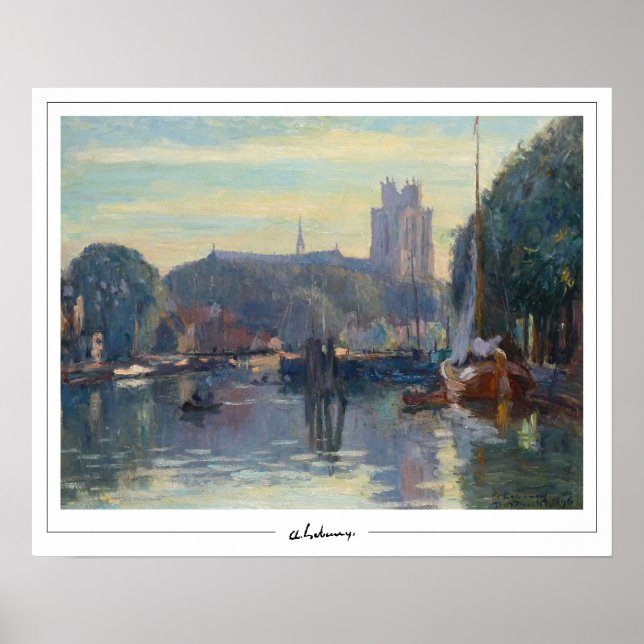 Albert Lebourg Zedign Art Poster #30 (Framsidan)
