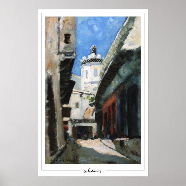 Albert Lebourg Zedign Art Poster #7 (Framsidan)