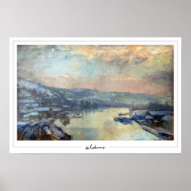 Albert Lebourg Zedign Art Poster nr 189 (Framsidan)