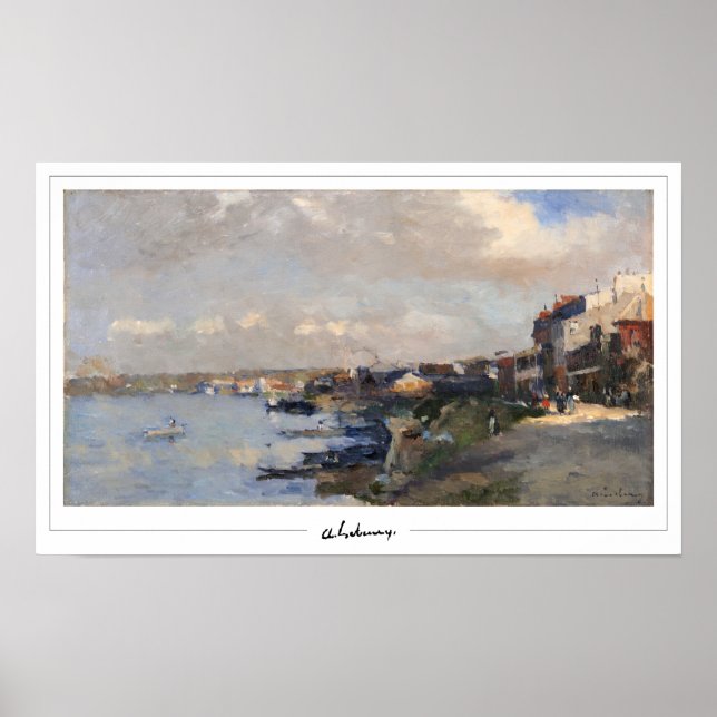 Albert Lebourg Zedign Art Poster nr 195 (Framsidan)