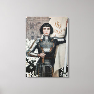 Albert Lynch - Joan of Arc Canvastryck