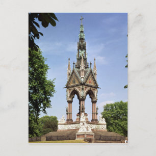 Albert Memorial från Albert Hall Vykort