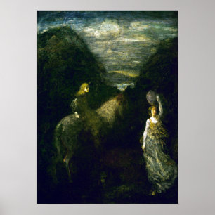 Albert Pinkham Ryder Kung Cophetua och Beggar Poster