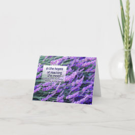 Albert Schweitzer Inspirational Quote "Flowers" Tack Kort