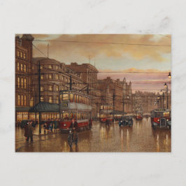 Albert Square Manchester STEVEN SCHOLES Vykort