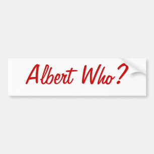 Albert vem? St Louis bildekal