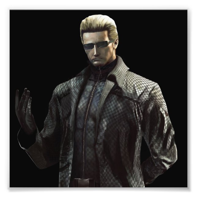 Albert Wesker Fototryck (Framsidan)