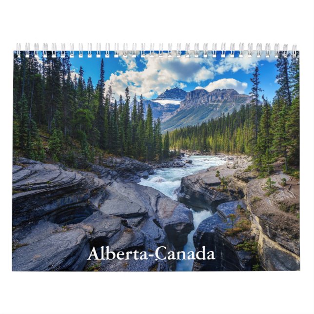 Alberta-Canada Calendar Kalender (Omslag)