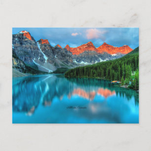 Alberta Canada Picturesque Photograph Vykort