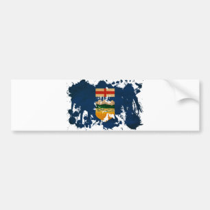 Alberta flagga bildekal