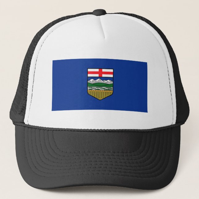 Alberta Flagga Canada provinssymbol Keps (Framsida)
