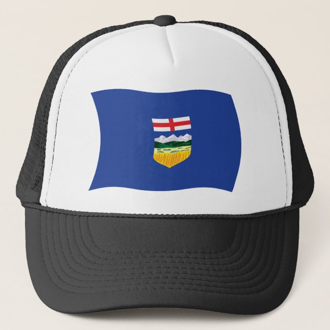 Alberta Flagga Hatt Keps (Framsida)