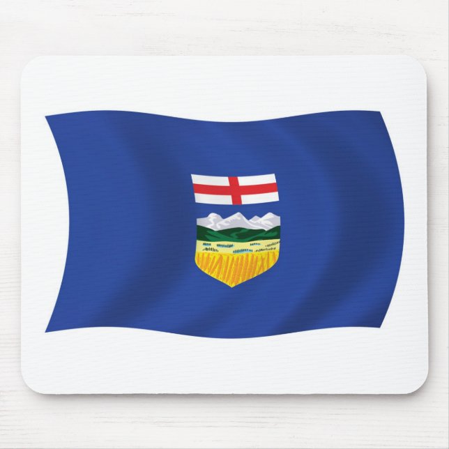 Alberta Flagga Mousepad Musmatta (Framsidan)