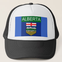 Alberta Flagga Trucker Hatt