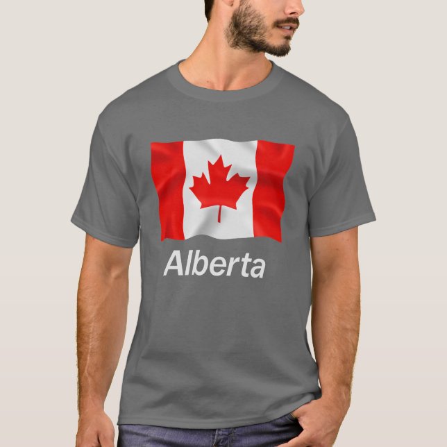 Alberta - grundläggande mörk T-tröja T Shirt (Framsida)