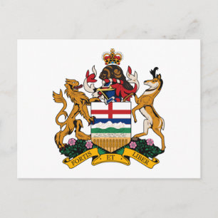 Alberta Jackar Arm Postcard Vykort
